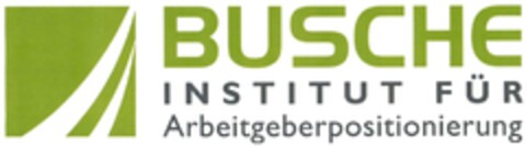 BUSCHE INSTITUT FÜR Arbeitgeberpositionierung Logo (DPMA, 07/17/2017)