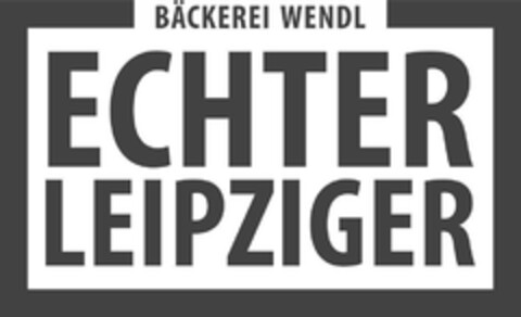 BÄCKEREI WENDL ECHTER LEIPZIGER Logo (DPMA, 11/20/2017)