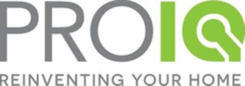 PRO IQ REINVENTING YOUR HOME Logo (DPMA, 11/22/2018)