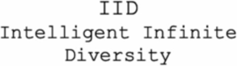 IID Intelligent Infinite Diversity Logo (DPMA, 16.04.2023)