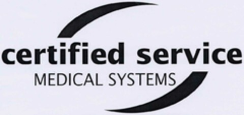 certified service MEDICAL SYSTEMS Logo (DPMA, 08/27/2002)