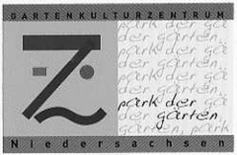 GARTENKULTURZENTRUM Niedersachsen park der gärten Logo (DPMA, 13.02.2003)