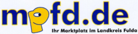 mpfd.de Ihr Marktplatz im Landkreis Fulda Logo (DPMA, 20.05.2003)