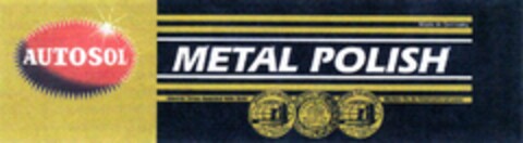AUTOSOL METAL POLISH Logo (DPMA, 03/31/2004)
