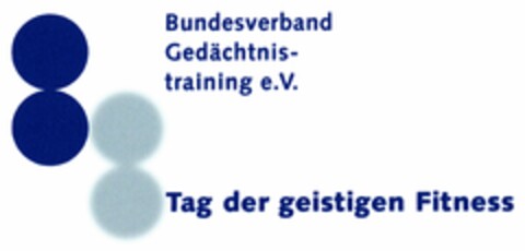 Bundesverband Gedächtnistraining e.V. Tag der geistigen Fitness Logo (DPMA, 11.06.2004)