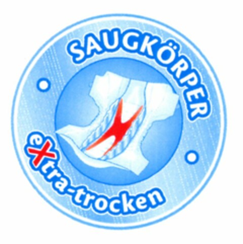 SAUGKÖRPER extra-trocken Logo (DPMA, 01.02.2005)