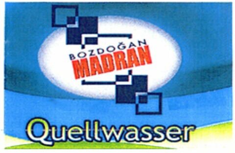 BOZDOGAN MADRAN Quellwasser Logo (DPMA, 02/04/2005)