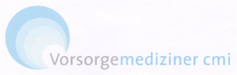 Vorsorgemediziner cmi Logo (DPMA, 23.12.2006)