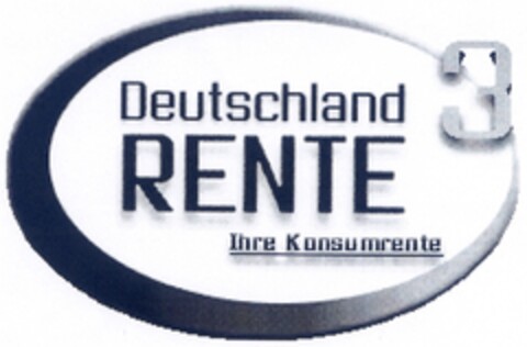 Deutschland RENTE Ihre Konsumrente Logo (DPMA, 01/22/2007)