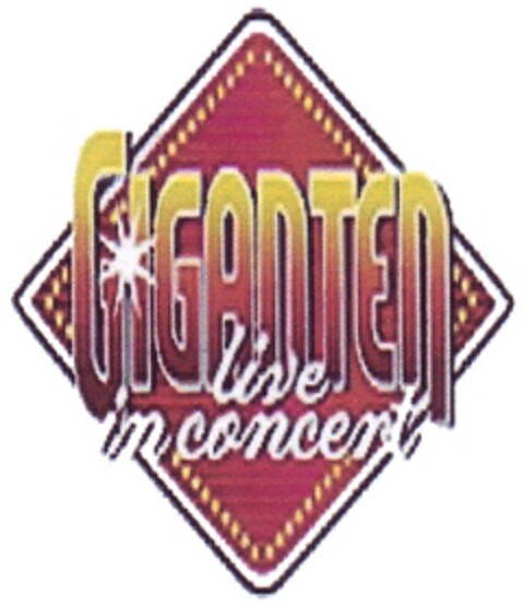 Giganten live in concert Logo (DPMA, 20.12.2007)