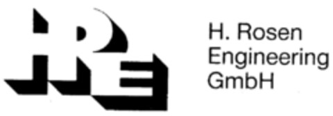 HRE H.Rosen Engineering GmbH Logo (DPMA, 19.01.1995)