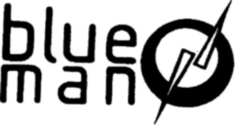 blue man Logo (DPMA, 17.08.1995)