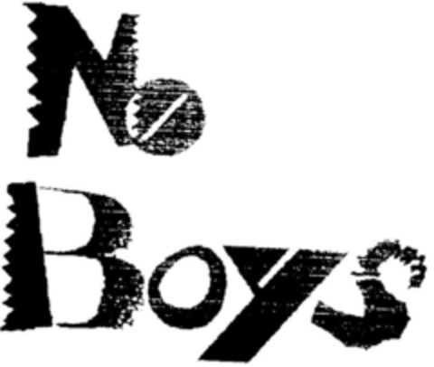 No Boys Logo (DPMA, 02.10.1995)