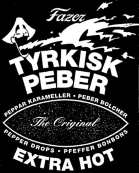 TYRKISK PEBER Logo (DPMA, 24.10.1995)