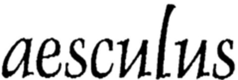 aesculus Logo (DPMA, 10.06.1996)