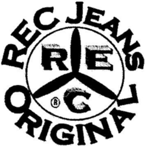 REC JEANS ORIGINAL Logo (DPMA, 02.03.1998)