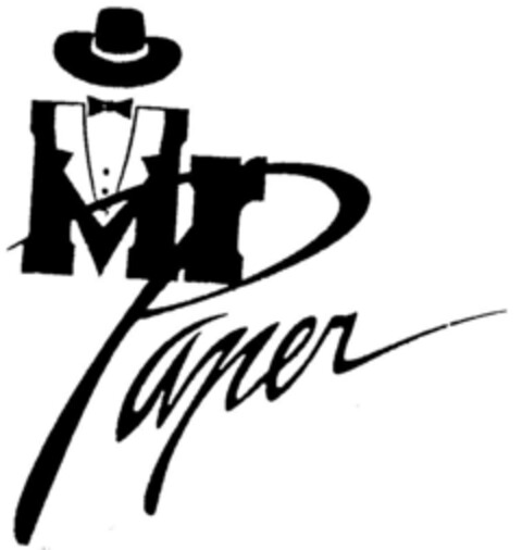 Mr Paper Logo (DPMA, 30.10.1998)