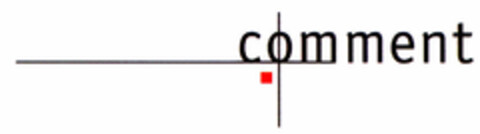 comment Logo (DPMA, 29.01.1999)