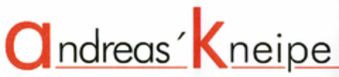 andreas' kneipe Logo (DPMA, 02/17/1999)