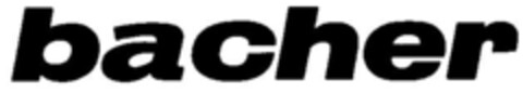 bacher Logo (DPMA, 07.10.1976)