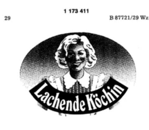 Lachende Köchin Logo (DPMA, 05.07.1989)
