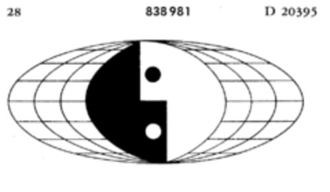 838981 Logo (DPMA, 14.11.1966)