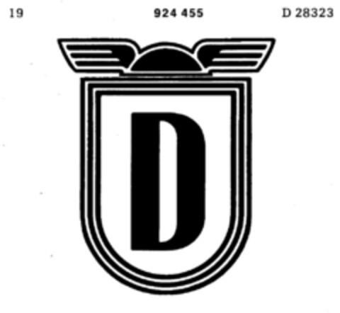 D Logo (DPMA, 15.12.1973)