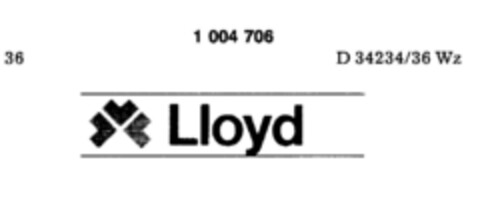 Lloyd Logo (DPMA, 02.04.1979)