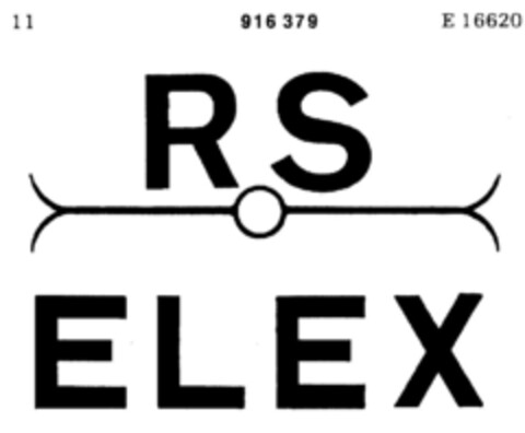 RS ELEX Logo (DPMA, 09.01.1973)