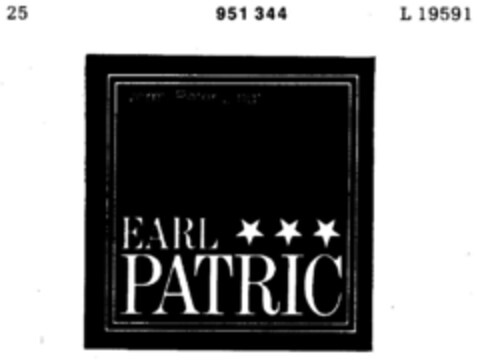 EARL PATRIC Logo (DPMA, 23.11.1973)