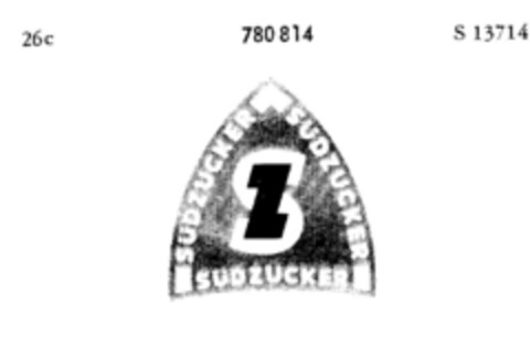 SZ SüDZUCKER Logo (DPMA, 04/10/1962)