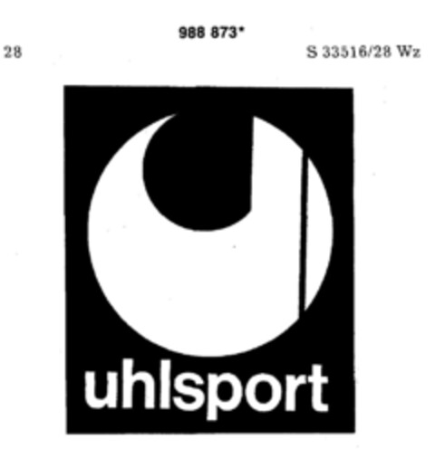 uhlsport Logo (DPMA, 09.06.1979)