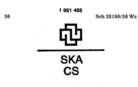 SKA CS Logo (DPMA, 31.10.1979)