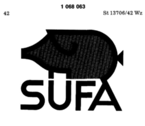 SUFA Logo (DPMA, 12/06/1983)