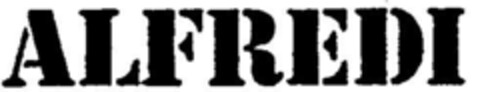 ALFREDI Logo (DPMA, 27.02.1986)