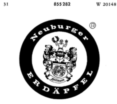 Neuburger ERDÄPFEL Logo (DPMA, 23.01.1968)