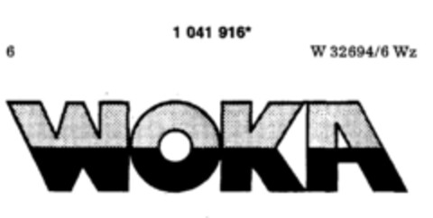 WOKA Logo (DPMA, 08.10.1982)