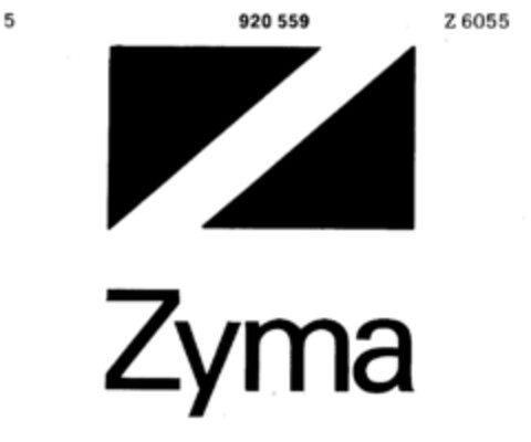 Zyma Logo (DPMA, 10.12.1971)