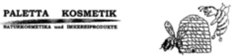 PALETTA KOSMETIK NATURKOSMETIKA und IMKEREIPRODUKTE Logo (DPMA, 02/01/2000)