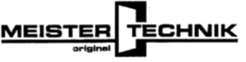 MEISTER TECHNIK original Logo (DPMA, 08.03.2000)