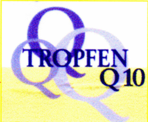 TROPFEN Q10 Logo (DPMA, 03/22/2000)