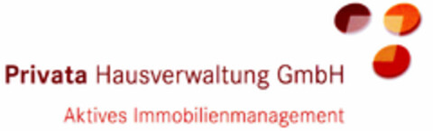 Privata Hausverwaltung GmbH Aktives Immobilienmanagement Logo (DPMA, 11/02/2000)