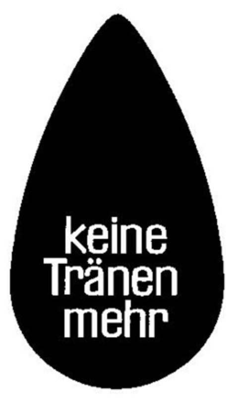 keine Tränen mehr Logo (DPMA, 05.02.2001)