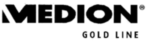 MEDION GOLD LINE Logo (DPMA, 27.07.2001)