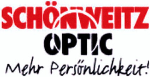 SCHÖNWEITZ OPTIC Mehr Persönlichkeit! Logo (DPMA, 02/07/2008)