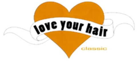 love your hair classic Logo (DPMA, 16.07.2009)