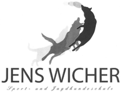 JENS WICHER Sport- und Jagdhundeschule Logo (DPMA, 07/27/2012)