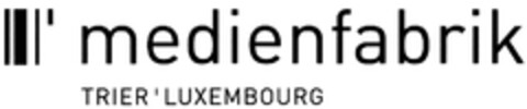 medienfabrik TRIER'LUXEMBOURG Logo (DPMA, 06/11/2013)