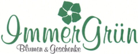 ImmerGrün Blumen & Geschenke Logo (DPMA, 10.02.2014)