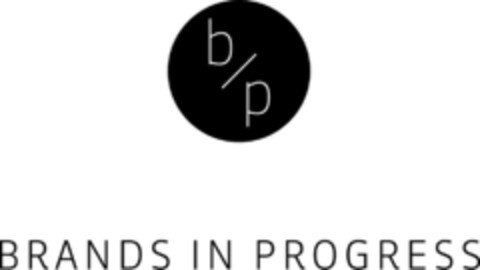 b/p BRANDS IN PROGRESS Logo (DPMA, 12/07/2015)
